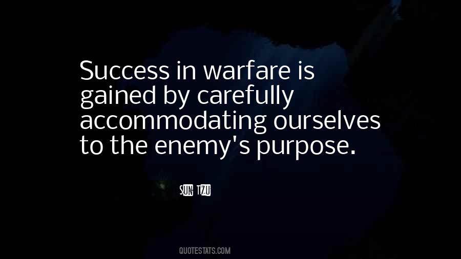 Enemy And Success Quotes #1456772