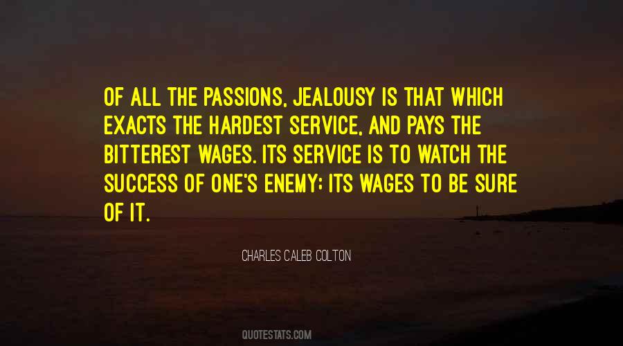 Enemy And Success Quotes #1659673