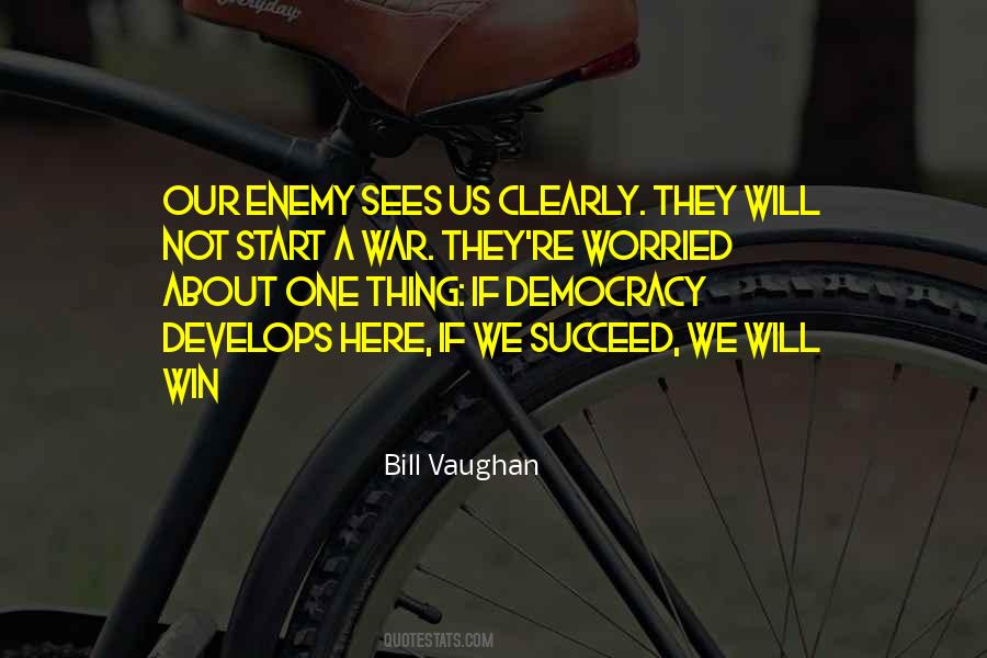 Enemy And Success Quotes #461653