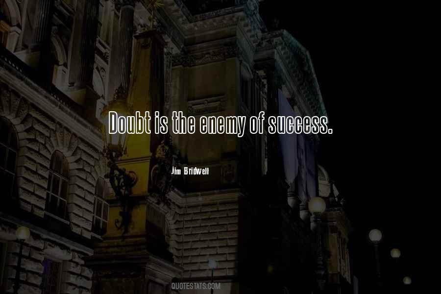 Enemy And Success Quotes #876258