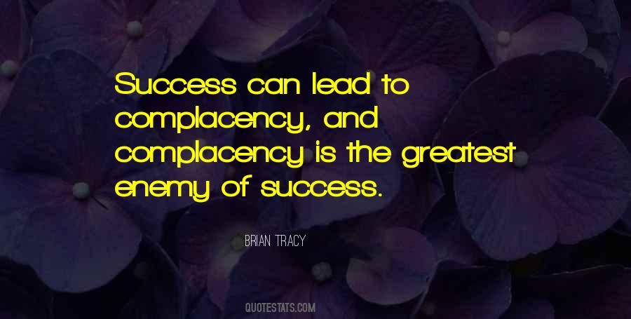 Enemy And Success Quotes #992241