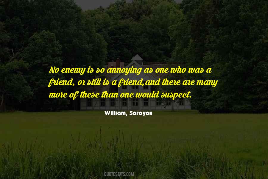 Enemy As A Friend Quotes #896564