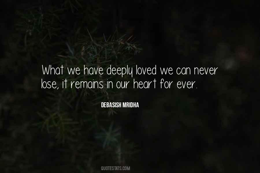 We Never Lose Our Loved Ones Quotes #1341473