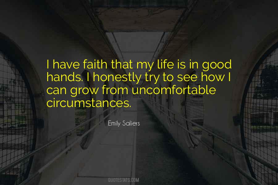 You Have To Be Uncomfortable To Grow Quotes #1050693