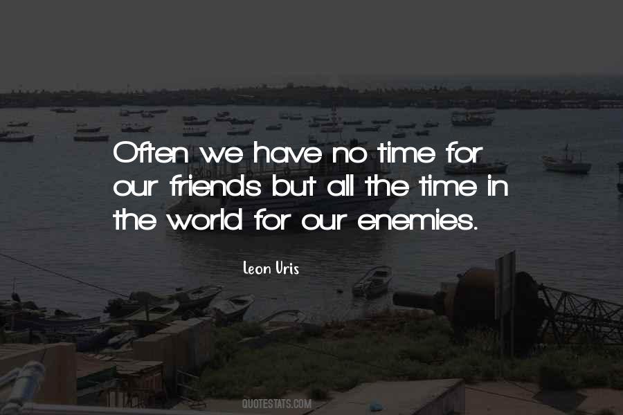 Enemy But Friends Quotes #1560804