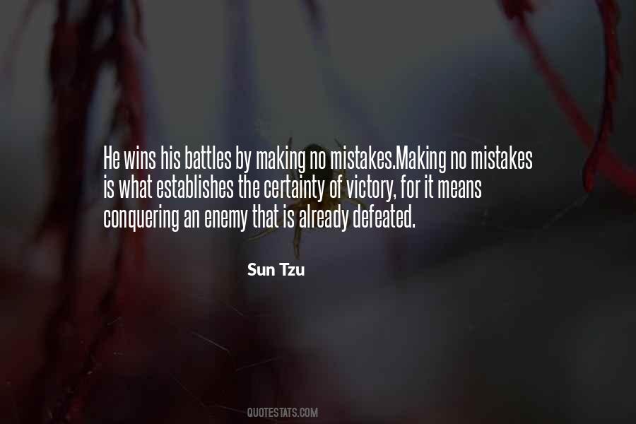 Enemy Defeated Quotes #428326