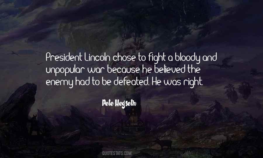 Enemy Defeated Quotes #456852