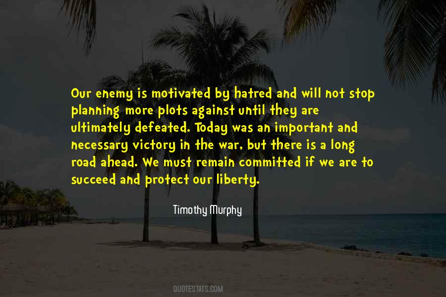 Enemy Defeated Quotes #716011