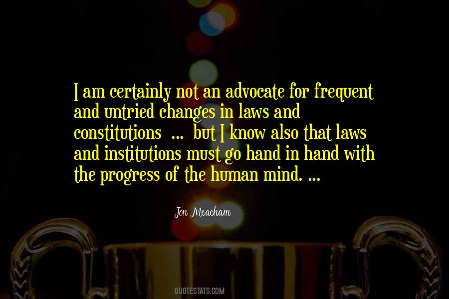 The Laws Of Human Quotes #1091978