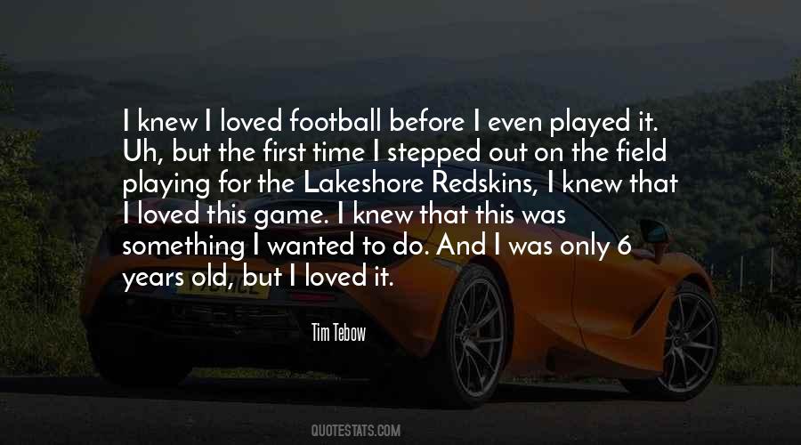 Football Time Quotes #1050353