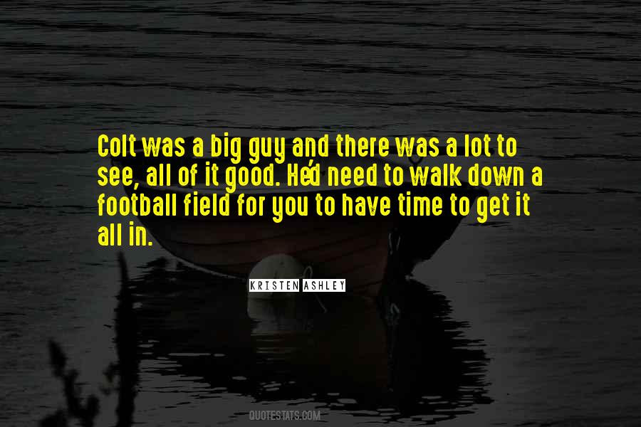 Football Time Quotes #1276742