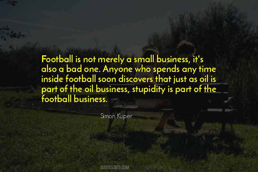 Football Time Quotes #417416