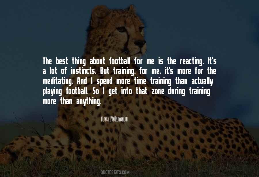 Football Time Quotes #753869