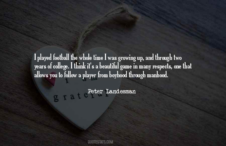 Football Time Quotes #887663