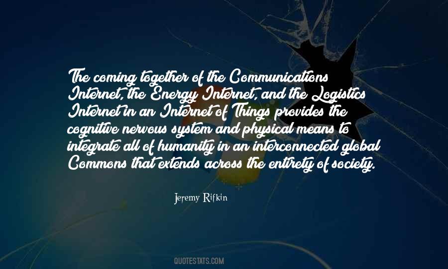 Energy And Society Quotes #537449