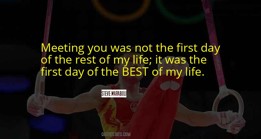 First Meeting Love Quotes #234607