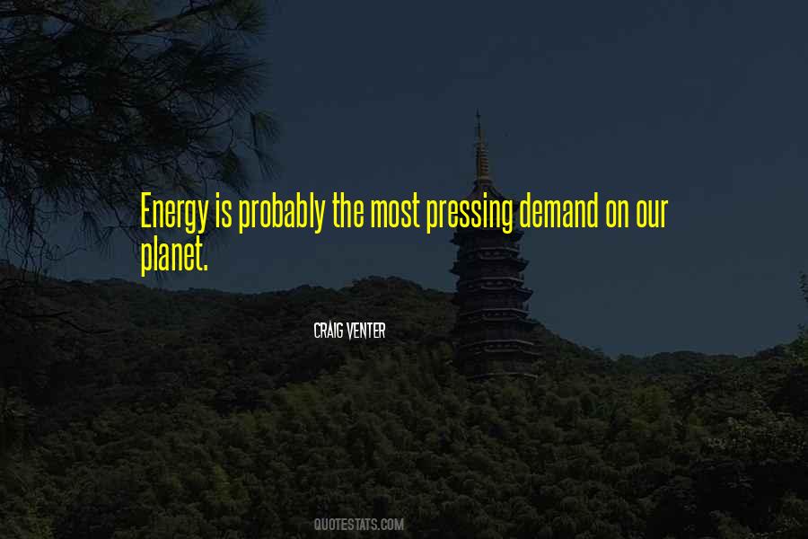 Energy Demand Quotes #552953