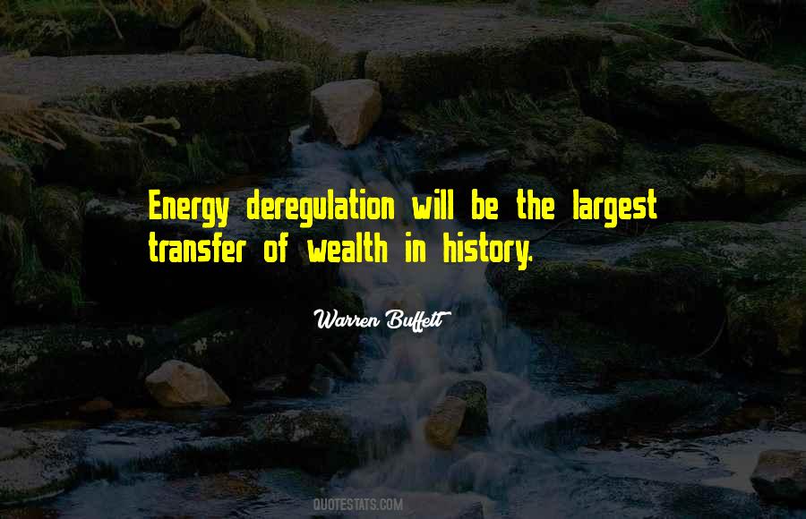 Energy Deregulation Quotes #831035