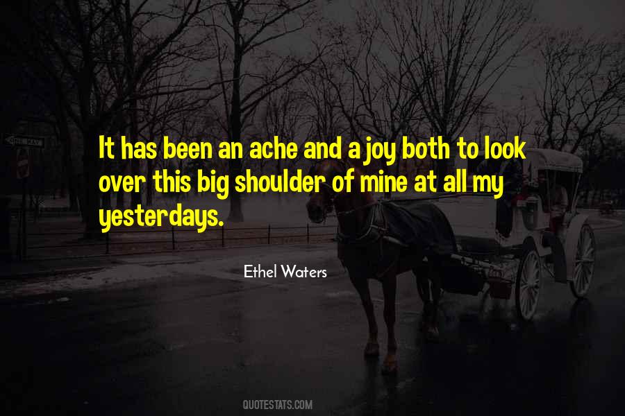 Look Over My Shoulder Quotes #1521112