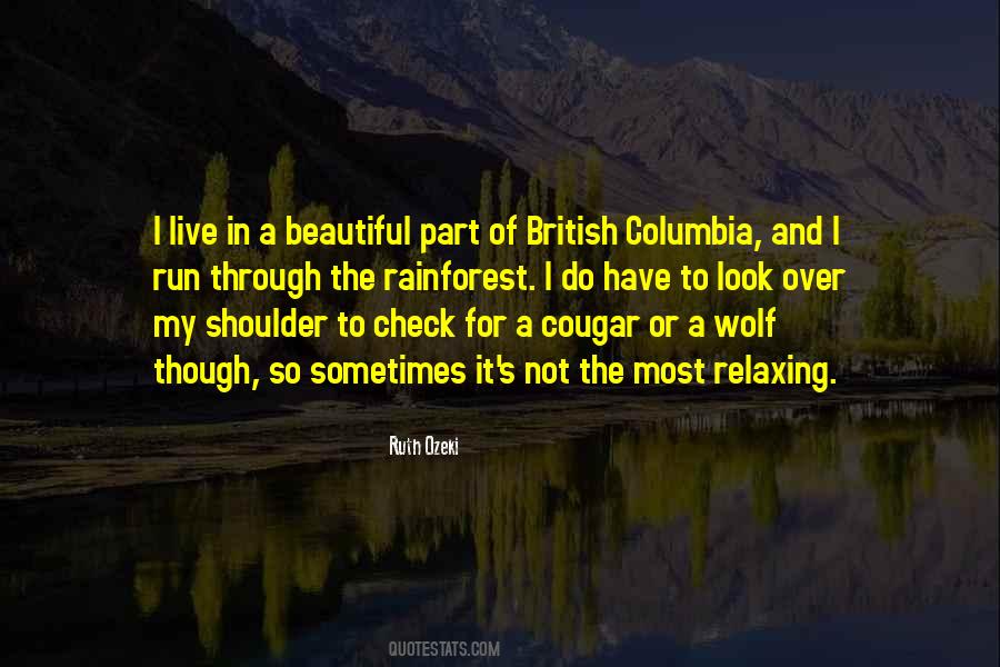 Look Over My Shoulder Quotes #1527654