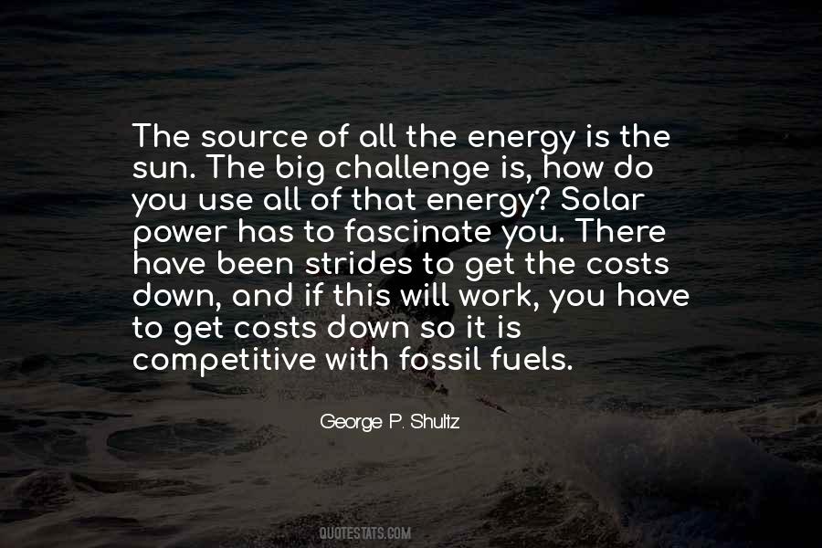 Energy From The Sun Quotes #1059074