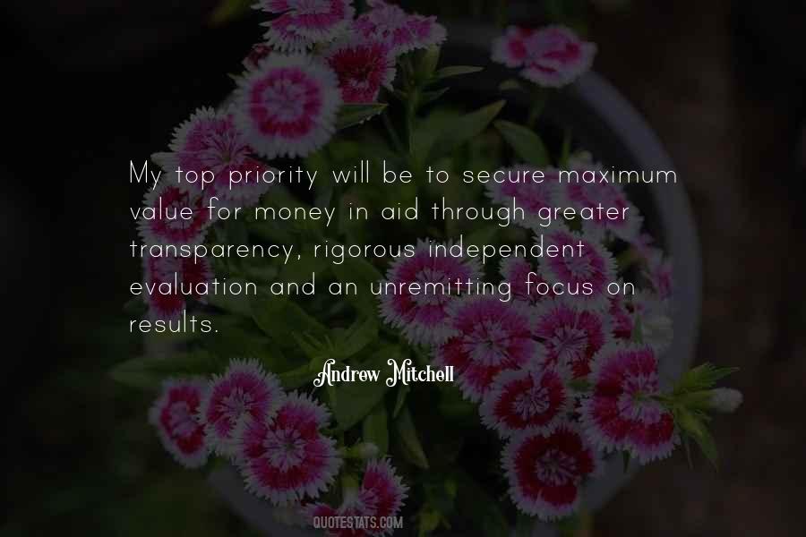 Value And Priority Quotes #1622566