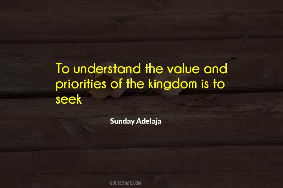 Value And Priority Quotes #814109