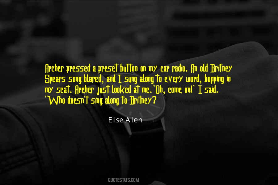 Song Word Quotes #1205745