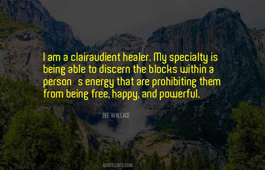 Energy Healer Quotes #159415