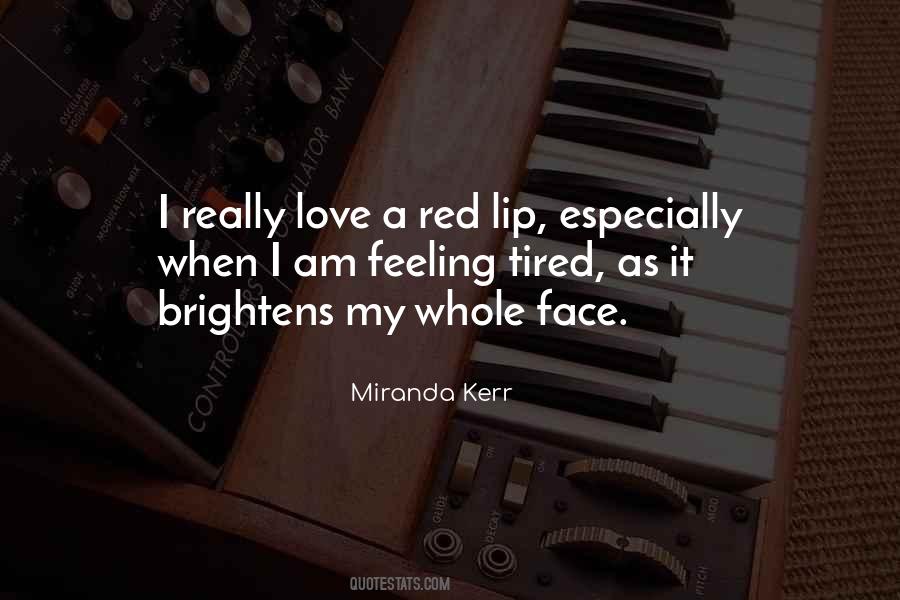 Love Red Quotes #341104