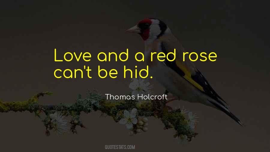 Love Red Quotes #893311