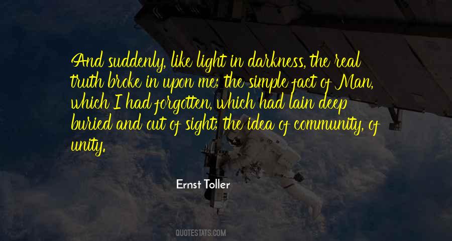 Quotes About The Light And Darkness #173545