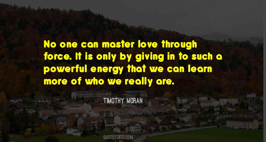 Energy Of Love Quotes #115475