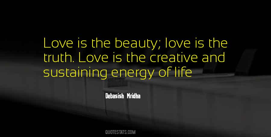 Energy Of Love Quotes #150683