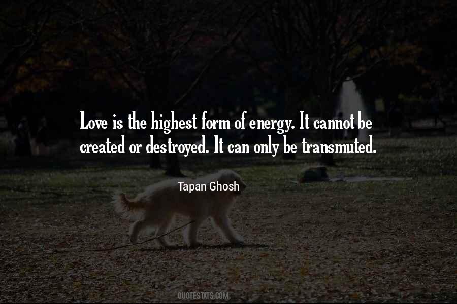 Energy Of Love Quotes #1514