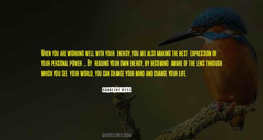 Energy Of The Mind Quotes #480938