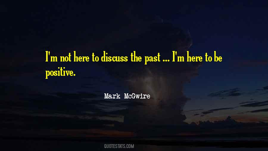 Positive Past Quotes #346745