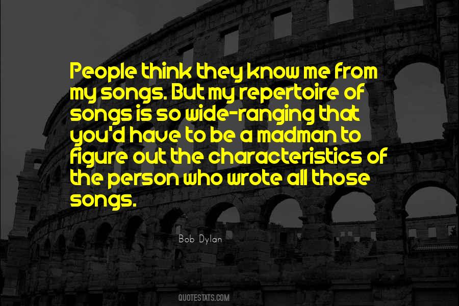Bob Dylan Song Quotes #863766