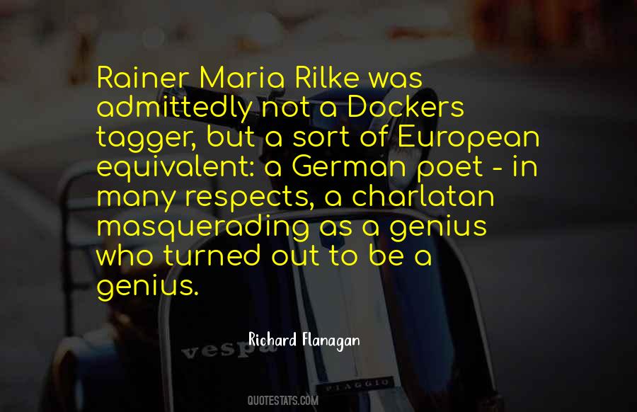 Rilke Poet Quotes #76496