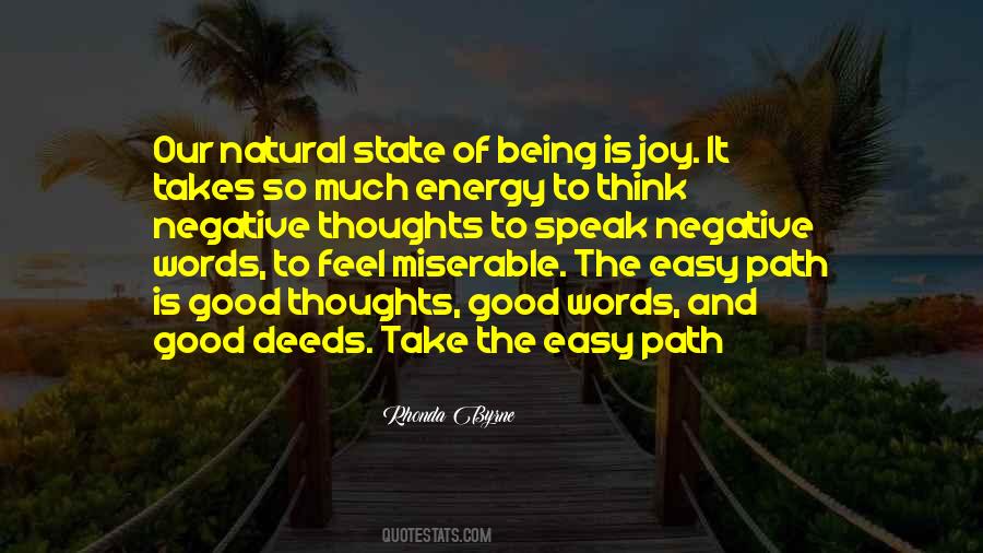 Energy Thoughts Quotes #1616343