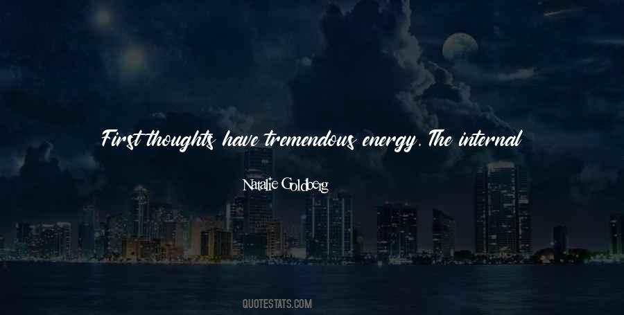 Energy Thoughts Quotes #752378