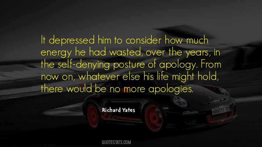 Energy Wasted Quotes #251020