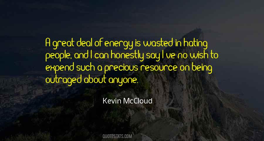 Energy Wasted Quotes #452936