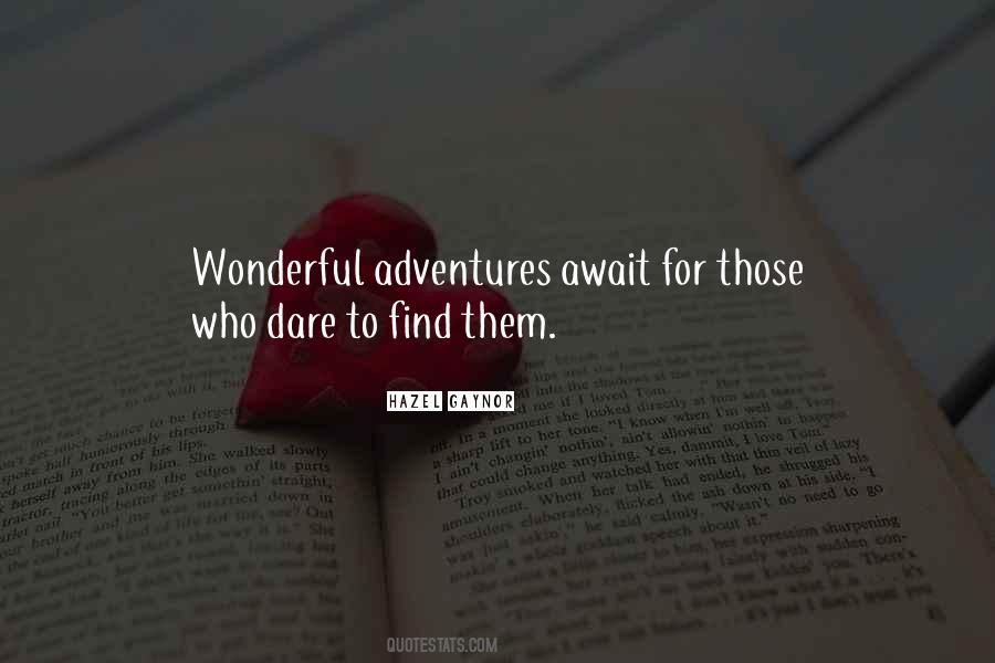Find Adventure Quotes #1863598