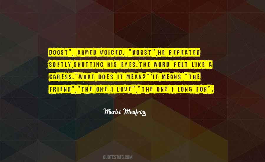 One Word For Love Quotes #1144227