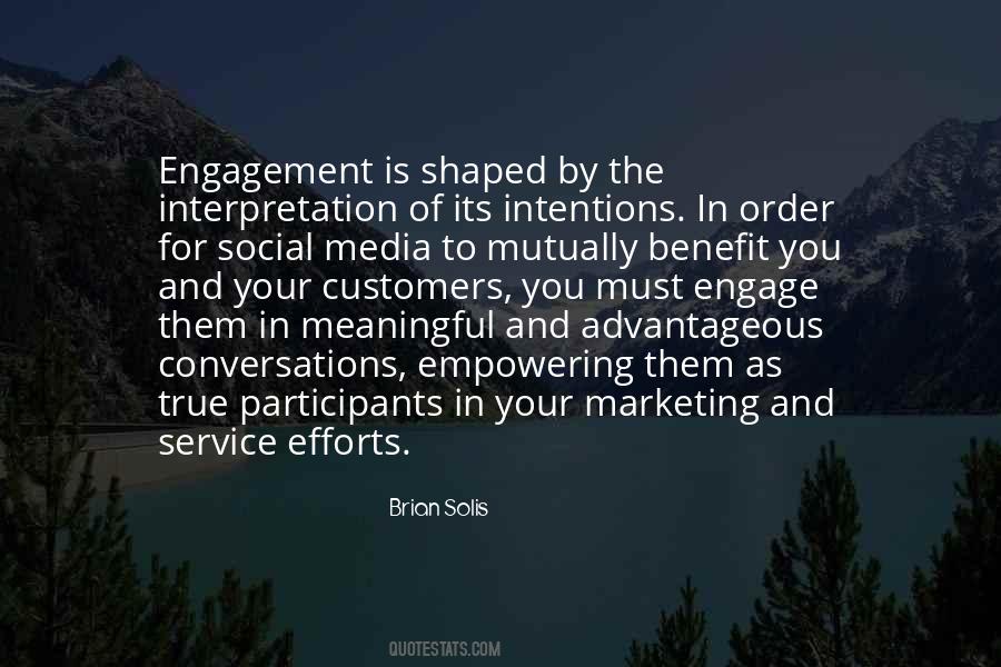 Engage Customers Quotes #298087