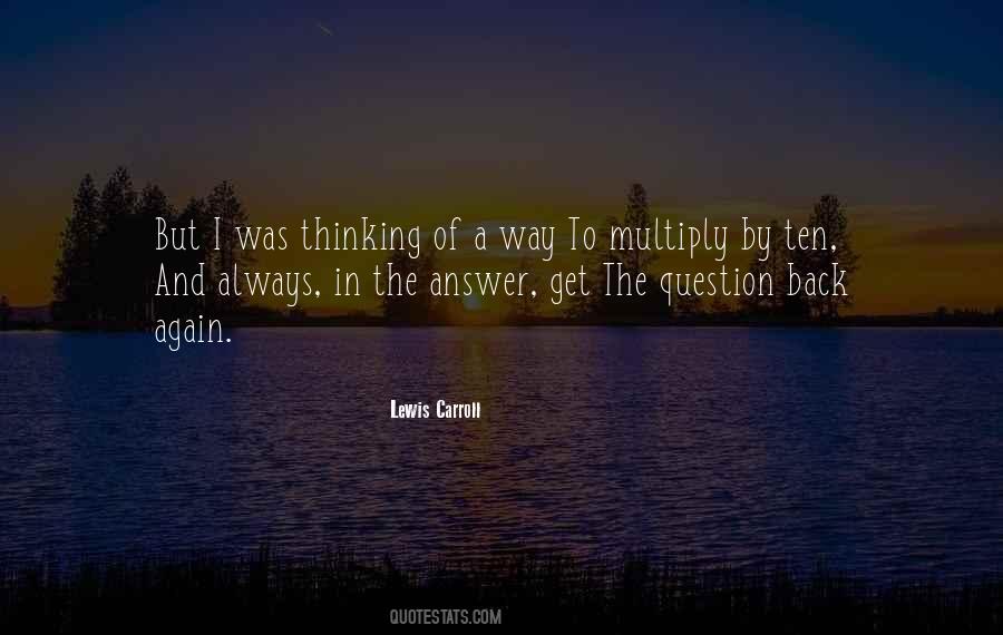 A Question In Quotes #107892