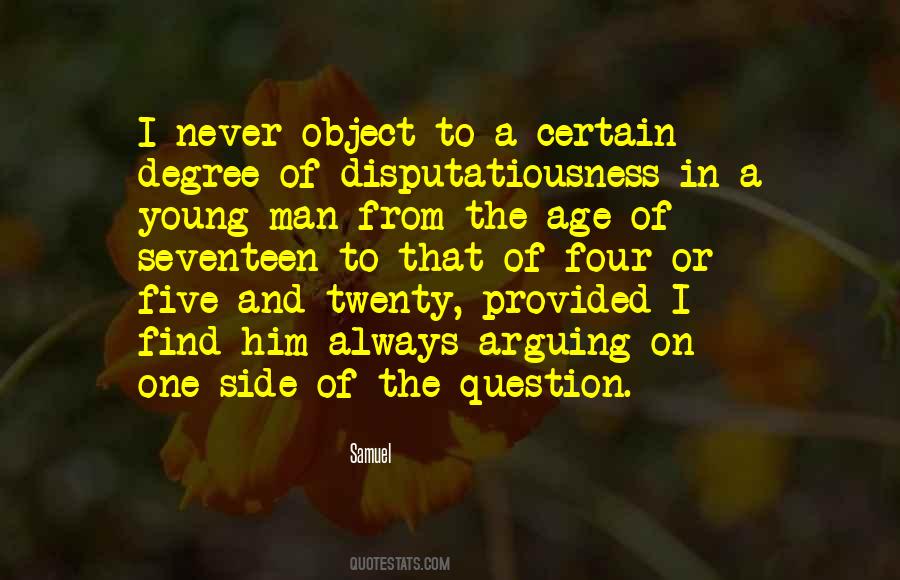 A Question In Quotes #310469