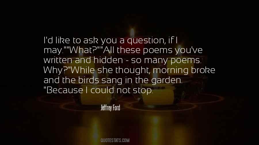 A Question In Quotes #56092