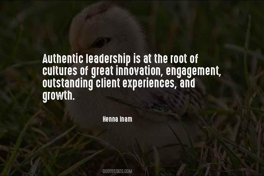 Engagement And Leadership Quotes #1003742